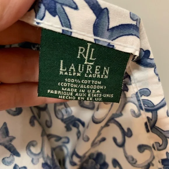 Ralph Lauren twin top sheet